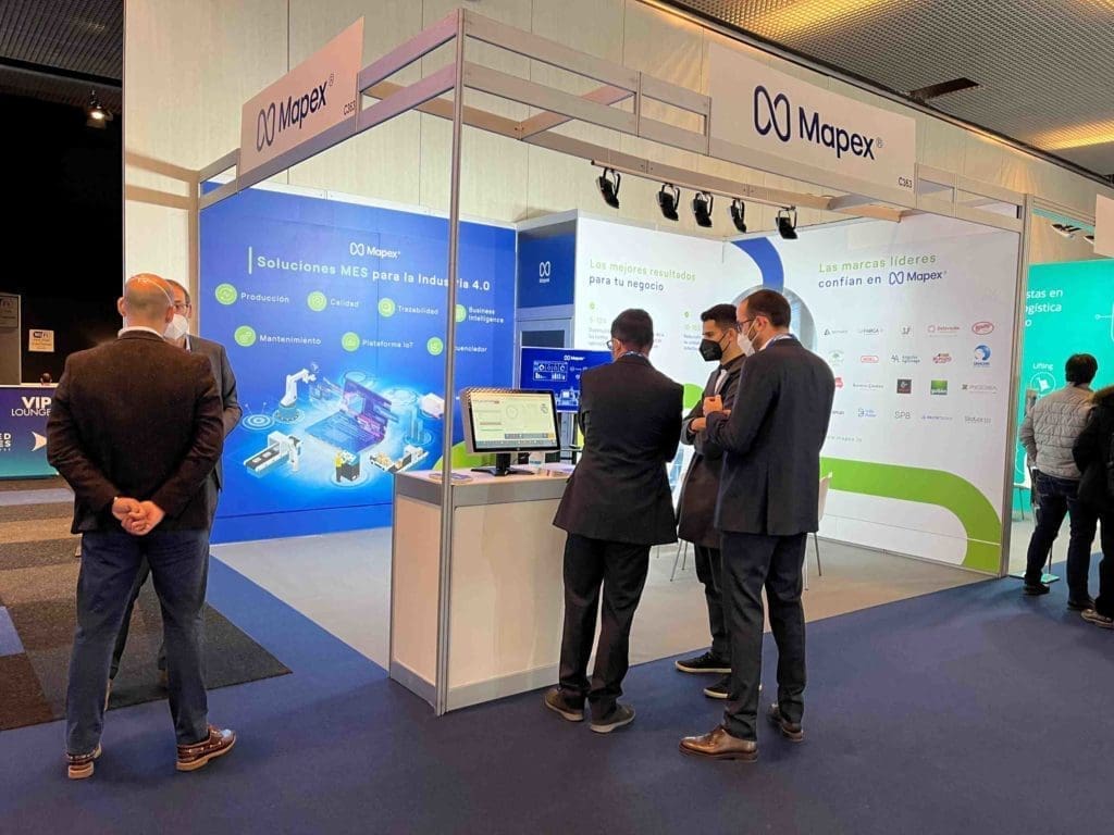 Stand de Mapex en la sexta edición de Advanced Factories 2022