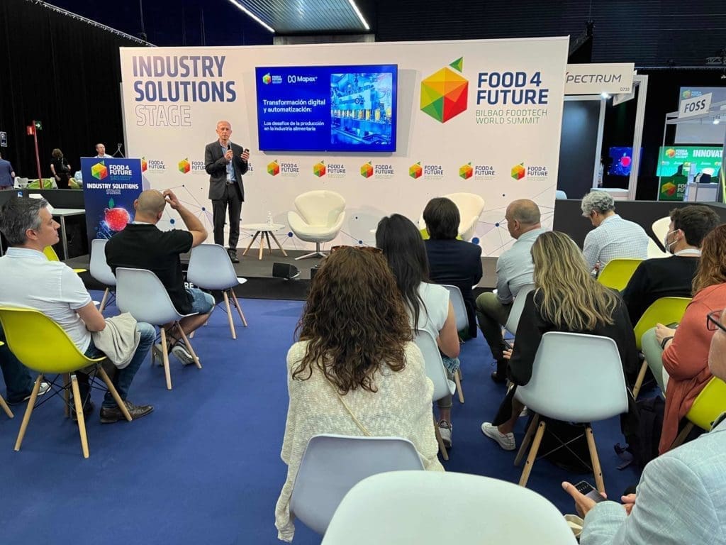 Ponencia de Alberto Fontecha de Mapex en Food 4 Future 2022