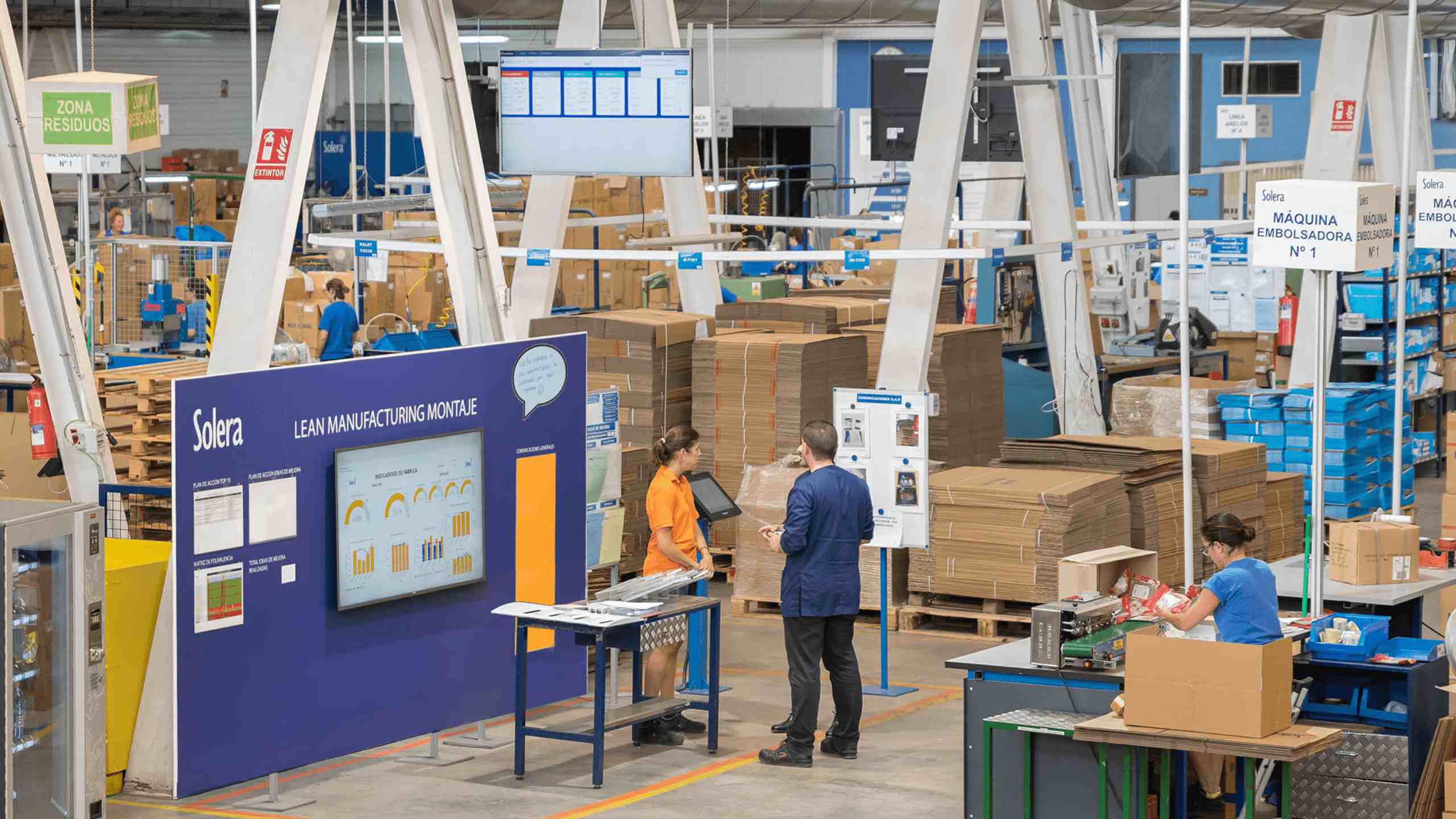 Proceso en el que es posible reducir el tiempo de cambio con la metodología SMED