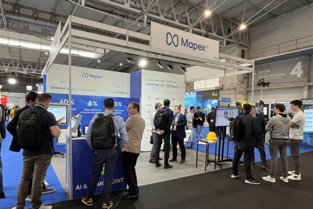 Stand de Mapex en la feria Advanced Factories 2025